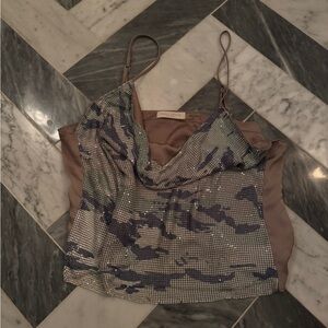 Chainmail Camo Top